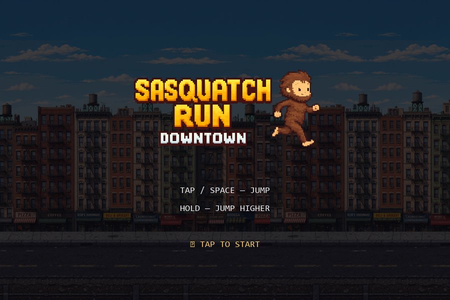Sasquatch Run: Downtown