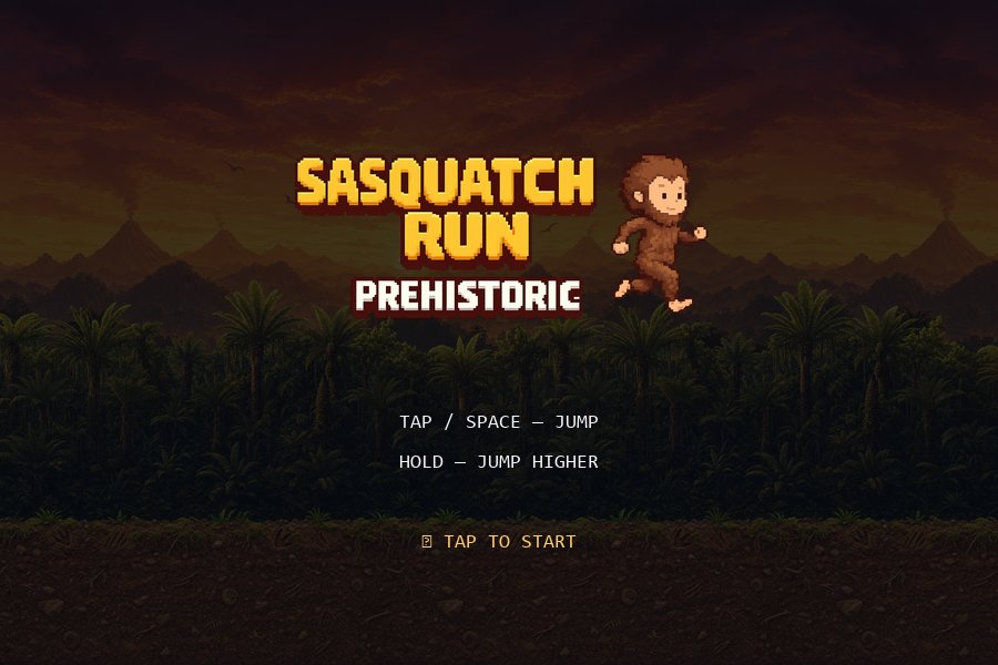 Sasquatch Run: Prehistoric